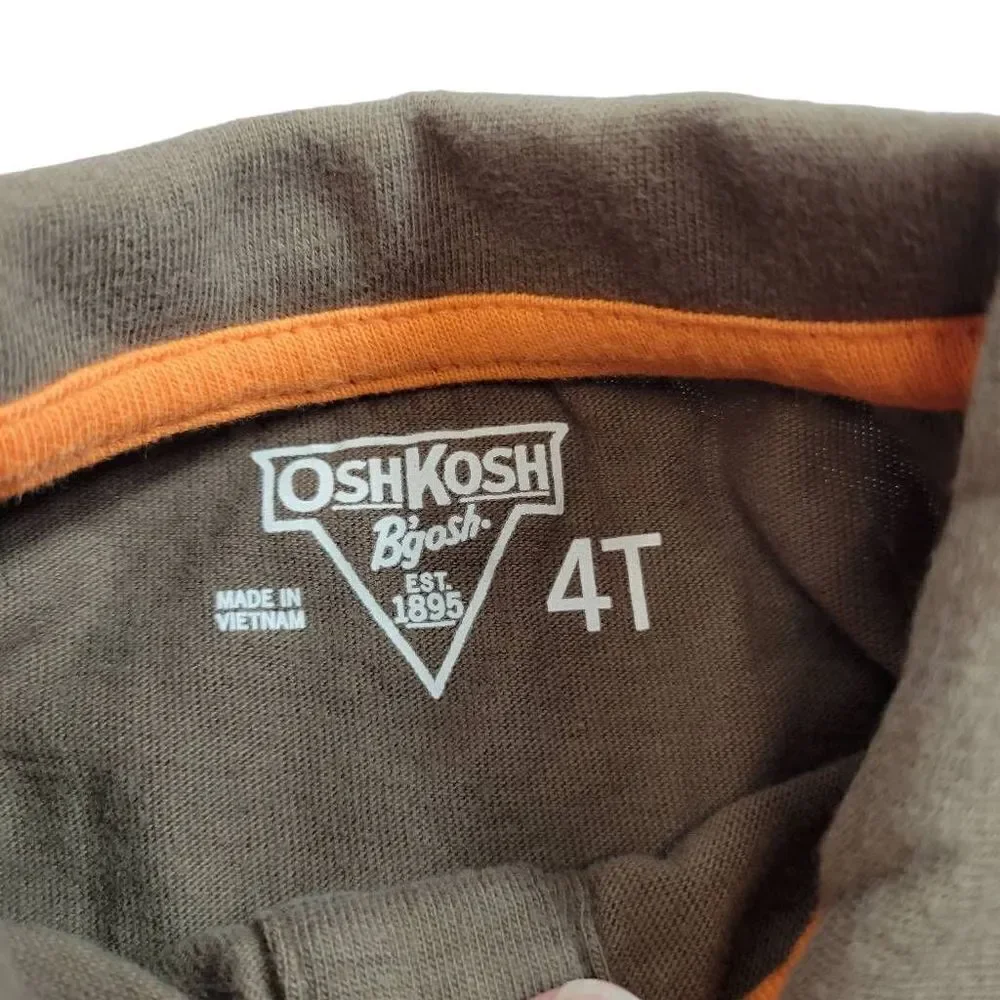 Oshkosh shark polo shirt 4T